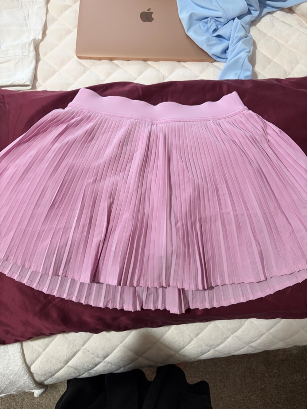 lululemon athletica Pleated Skater Skirt in Light Pink